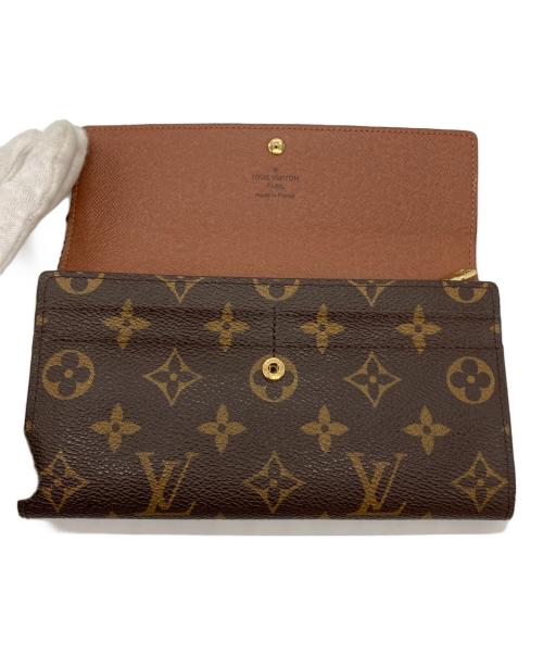 LOUIS VUITTON（ルイ ヴィトン）LOUIS VUITTON (ルイ ヴィトン) モノグラム ポルトフォイユ・サラ ブラウンの古着・服飾アイテム