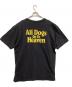 SUPREME (シュプリーム) All Dogs Go To Heaven TEE ブラック サイズ:XL：10000円