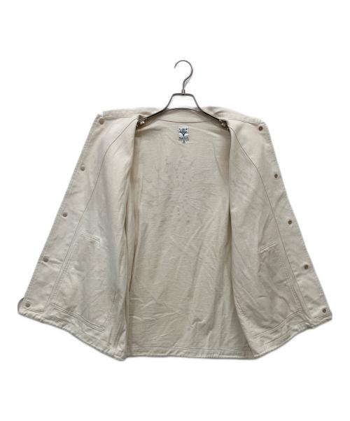 South2 West8（サウスツー ウエストエイト）south2 west8 (サウスツー ウエストエイト) Coach Jacket -Cotton Twill ホワイト サイズ:Mの古着・服飾アイテム