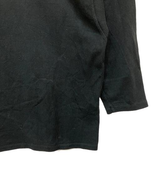 STEAD（ステッド）STEAD (ステッド) J.S HOMESTEAD (ジャーナルスタンダード ホームステッド) HEAVY DRY JERSEY FOOTBALL T ブラック サイズ:Lの古着・服飾アイテム