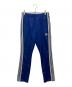Needles（ニードルズ）の古着「NARROW TRACK PANT POLY SMOOTH」｜ブルー