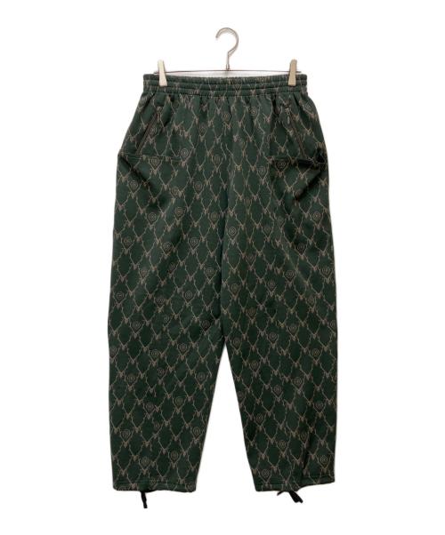 South2 West8（サウスツー ウエストエイト）south2 west8 (サウスツー ウエストエイト) STRING C.S.PANT - POLY JACQUARD グリーン サイズ:Sの古着・服飾アイテム