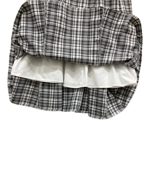 HER LIP TO（ハーリップトゥ）Her lip to (ハーリップトゥ) ワンピース グレー サイズ:Sの古着・服飾アイテム