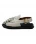 MARNI (マルニ) サンダル ホワイト×ブラック サイズ:38：14000円