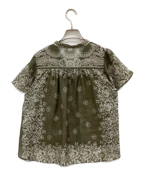 GRACE CLASS（グレースクラス）GRACE CLASS (グレースクラス) ブラウス グリーン サイズ:SIZE36の古着・服飾アイテム