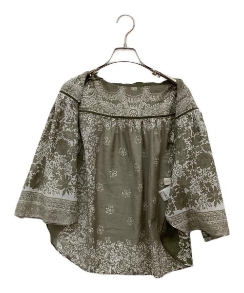 GRACE CLASS（グレースクラス）GRACE CLASS (グレースクラス) ブラウス グリーン サイズ:SIZE36の古着・服飾アイテム