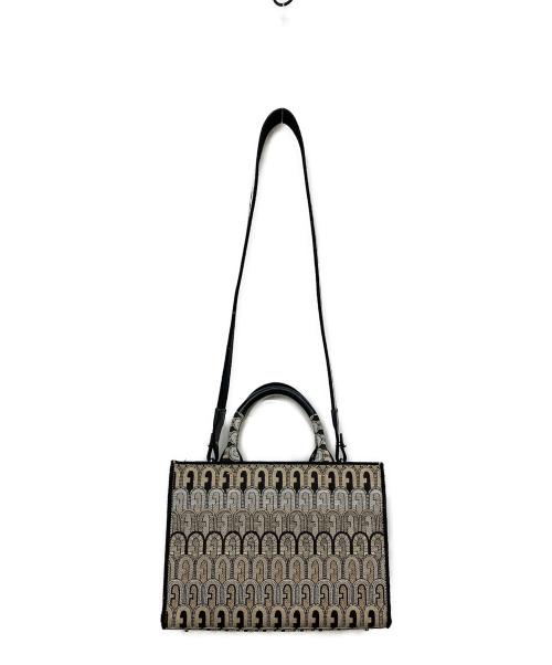 FURLA（フルラ）FURLA (フルラ) OPPORTUNITY S TOTE ベージュの古着・服飾アイテム