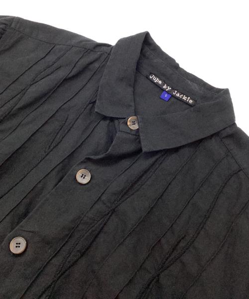 Jupe by Jackie（ジュップバイジャッキー）Jupe by Jackie (ジュップバイジャッキー) 半袖シャツ ブラック サイズ:Sの古着・服飾アイテム