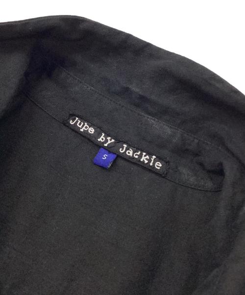 Jupe by Jackie（ジュップバイジャッキー）Jupe by Jackie (ジュップバイジャッキー) 半袖シャツ ブラック サイズ:Sの古着・服飾アイテム