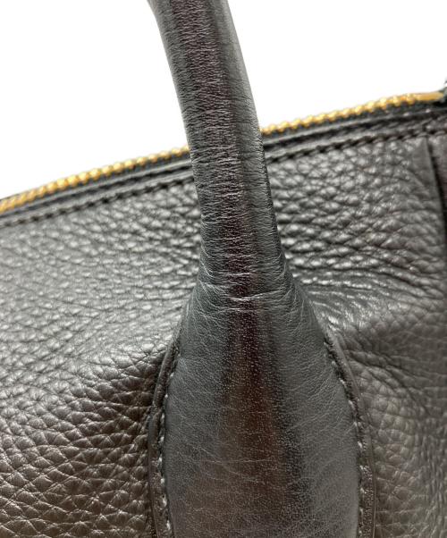 PRADA（プラダ）PRADA (プラダ) ヴィッテロダイノレザーショルダーバッグ ブラックの古着・服飾アイテム