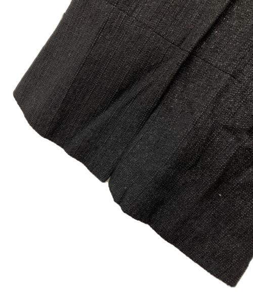 CHANEL（シャネル）CHANEL (シャネル) ツイード ジップアップ コート ブラック サイズ:SIZE 36の古着・服飾アイテム