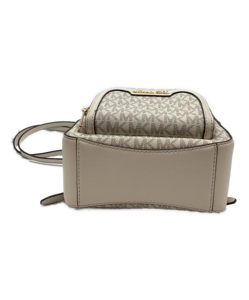 MICHAEL KORS（マイケルコース）MICHAEL KORS (マイケルコース) リュック ホワイトの古着・服飾アイテム