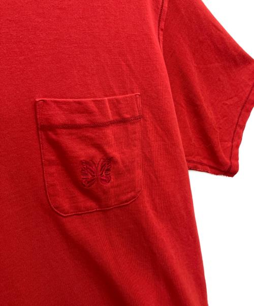 Needles（ニードルズ）Needles (ニードルズ) 半袖カットソー レッド サイズ:Lの古着・服飾アイテム