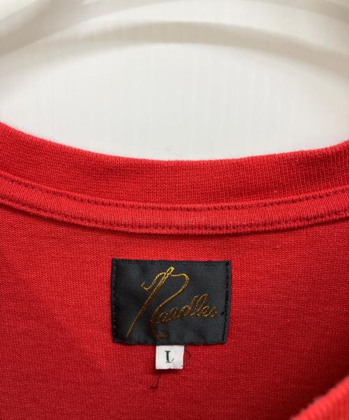 Needles（ニードルズ）Needles (ニードルズ) 半袖カットソー レッド サイズ:Lの古着・服飾アイテム