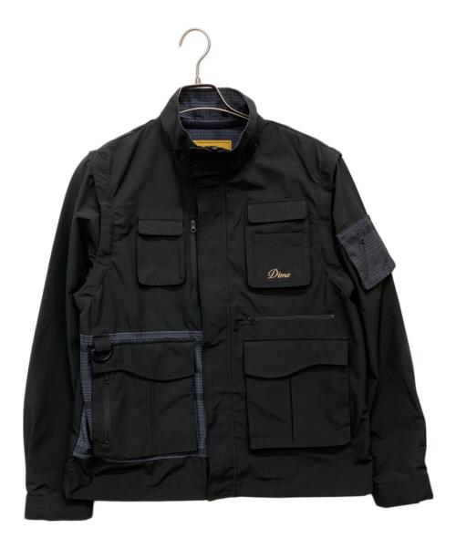 Dime（ダイム）Dime (ダイム) Fishing Zip Off Jacket ブラック サイズ:Mの古着・服飾アイテム
