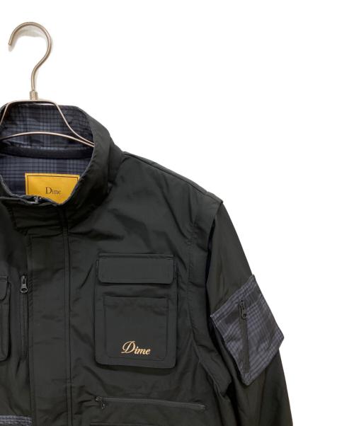 Dime（ダイム）Dime (ダイム) Fishing Zip Off Jacket ブラック サイズ:Mの古着・服飾アイテム
