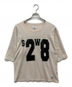 South2 West8サウスツー ウエストエイト）の古着「Hockey Tee」｜ベージュ