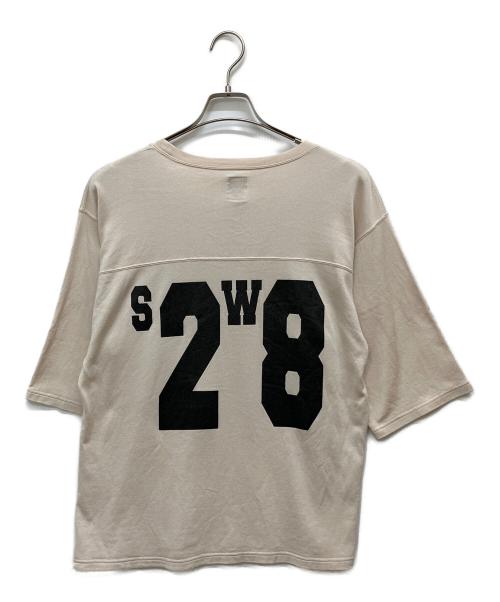 South2 West8（サウスツー ウエストエイト）South2 West8 (サウスツー ウエストエイト) Hockey Tee ベージュ サイズ:Sの古着・服飾アイテム