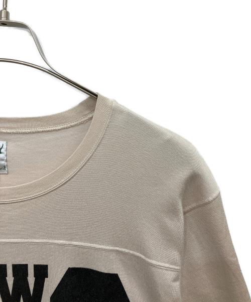 South2 West8（サウスツー ウエストエイト）South2 West8 (サウスツー ウエストエイト) Hockey Tee ベージュ サイズ:Sの古着・服飾アイテム
