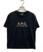 A.P.C.アーペーセー）の古着「半袖カットソー」｜ブラック
