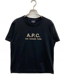 A.P.C.（アーペーセー）の古着「半袖カットソー」｜ブラック