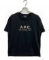 A.P.C.（アーペーセー）の古着「半袖カットソー」｜ブラック