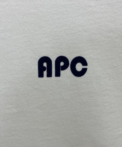 A.P.C.（アーペーセー）A.P.C. (アーペーセー) 半袖カットソー ホワイト サイズ:Sの古着・服飾アイテム