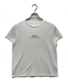 A.P.C.（アーペーセー）の古着「プリントカットソー」｜ホワイト