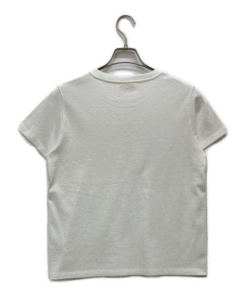 A.P.C.（アーペーセー）A.P.C. (アーペーセー) プリントカットソー ホワイト サイズ:Sの古着・服飾アイテム