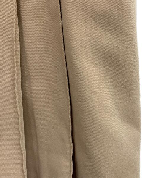 HER LIP TO（ハーリップトゥ）HER LIP TO (ハーリップトゥ) Front Tuck Twill Shorts ベージュ サイズ:Mの古着・服飾アイテム