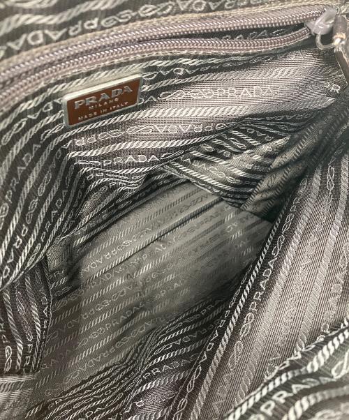 PRADA（プラダ）PRADA (プラダ) ショルダーバッグ ベージュの古着・服飾アイテム