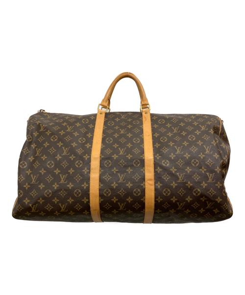 LOUIS VUITTON（ルイ ヴィトン）LOUIS VUITTON (ルイ ヴィトン) トラベルバッグ ブラウンの古着・服飾アイテム