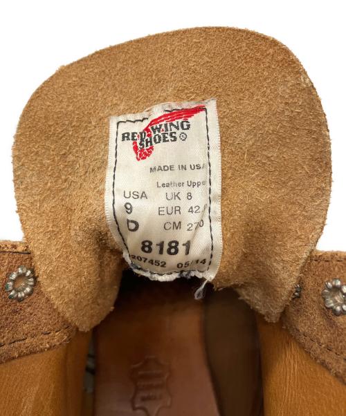 RED WING（レッドウィング）RED WING (レッドウィング) アイリッシュセッター ベージュ サイズ:9の古着・服飾アイテム