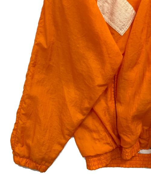 adidas（アディダス）adidas (アディダス) 90s ヴィンテージナイロンジャケット オレンジ サイズ:Lの古着・服飾アイテム