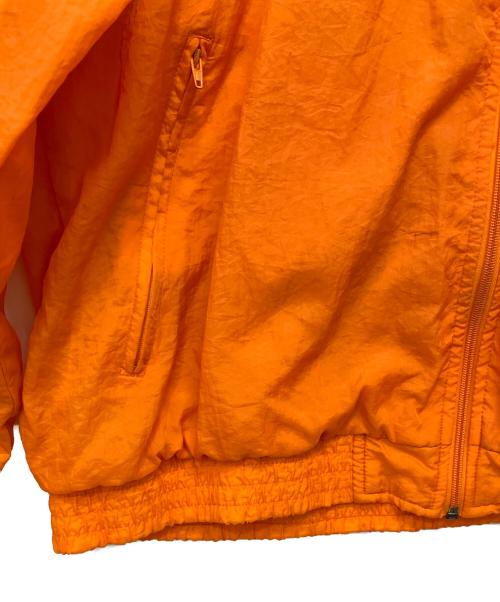 adidas（アディダス）adidas (アディダス) 90s ヴィンテージナイロンジャケット オレンジ サイズ:Lの古着・服飾アイテム