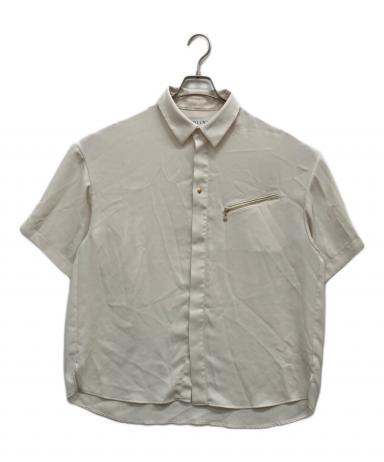 CULLNI 半袖シャツ ホワイト　26ss 中古・古着通販】CULLNI (クルニ) 半袖シャツ ホワイト サイズ:2