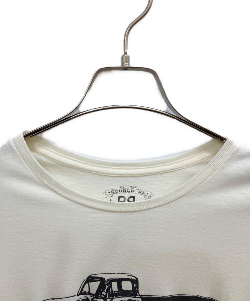 RRL（ダブルアールエル）RRL (ダブルアールエル) SS TRUCK-SHORT SLEEVE-T-SHIRT ホワイト サイズ:Mの古着・服飾アイテム