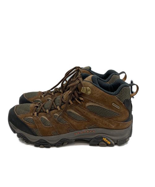 MERRELL（メレル）MERRELL (メレル) モアブ 3 タクティカル ミッド ウォータープルーフ トレッキングシューズ ブラウン サイズ:28の古着・服飾アイテム