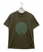 South2 West8サウスツー ウエストエイト）の古着「プリントTシャツ」｜オリーブ