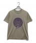 south2 west8（サウスツー ウエストエイト）の古着「プリントTシャツ」｜ベージュ
