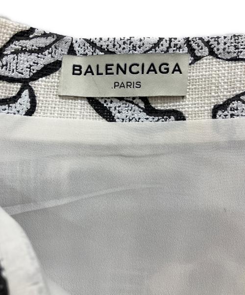 BALENCIAGA（バレンシアガ）BALENCIAGA (バレンシアガ) ミニスカート アイボリー サイズ:38の古着・服飾アイテム