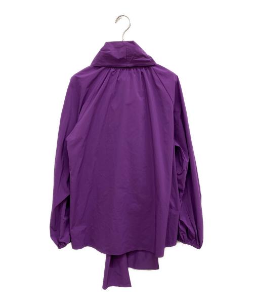 NEMIKA（ネミカ）NEMIKA (ネミカ) T. (T) ボウタイブラウス パープル サイズ:1 未使用品の古着・服飾アイテム