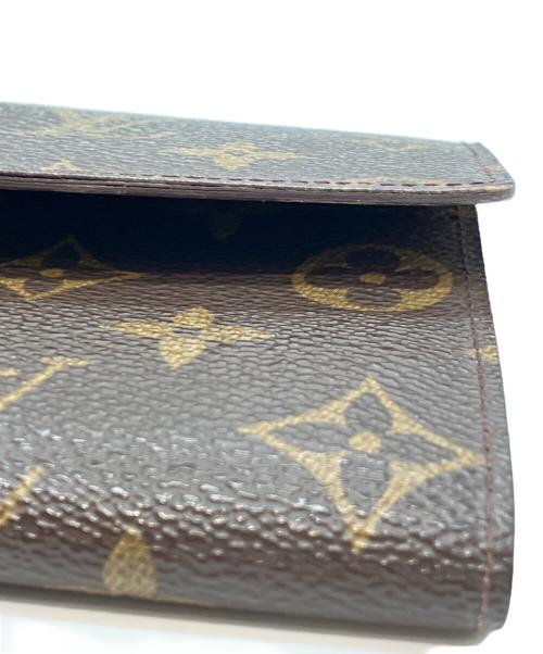 LOUIS VUITTON（ルイ ヴィトン）LOUIS VUITTON (ルイ ヴィトン) モノグラム　ポルトフォイユ・サラ ブラウンの古着・服飾アイテム