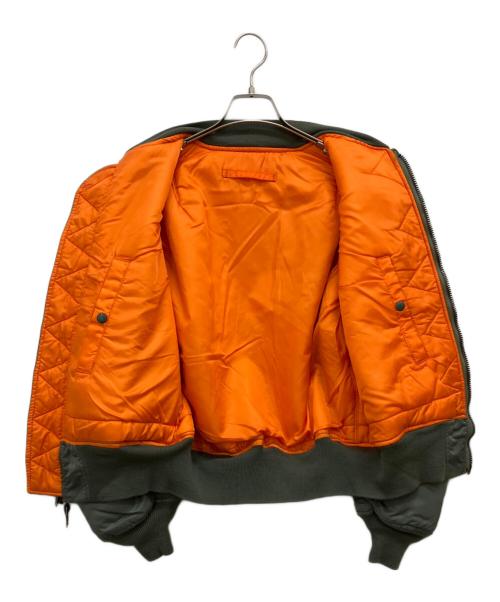 ALPHA（アルファ）ALPHA (アルファ) MA-1ジャケット オリーブ サイズ:Mの古着・服飾アイテム