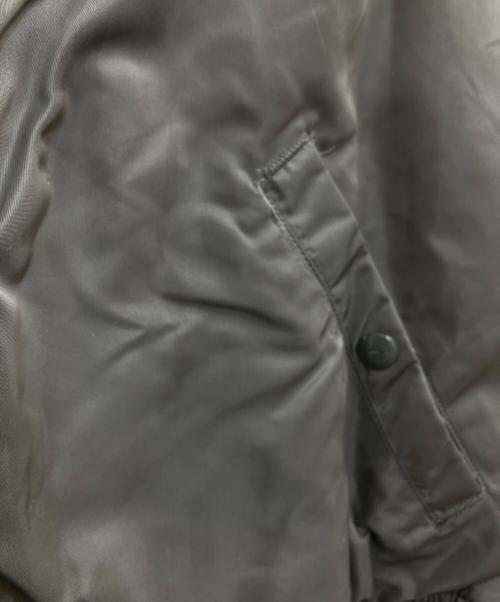 ALPHA（アルファ）ALPHA (アルファ) MA-1ジャケット オリーブ サイズ:Mの古着・服飾アイテム