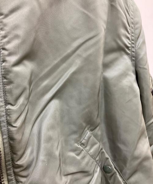 ALPHA（アルファ）ALPHA (アルファ) MA-1ジャケット オリーブ サイズ:Mの古着・服飾アイテム