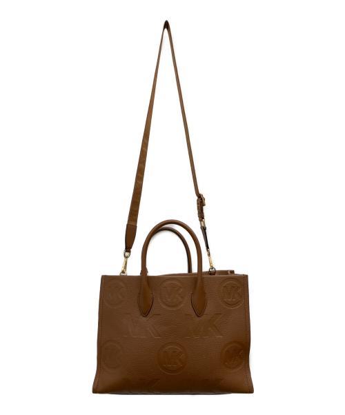 MICHAEL KORS（マイケルコース）MICHAEL KORS (マイケルコース) トートバッグ ブラウンの古着・服飾アイテム