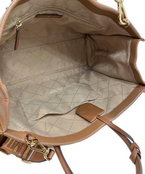 MICHAEL KORS（マイケルコース）MICHAEL KORS (マイケルコース) トートバッグ ブラウンの古着・服飾アイテム