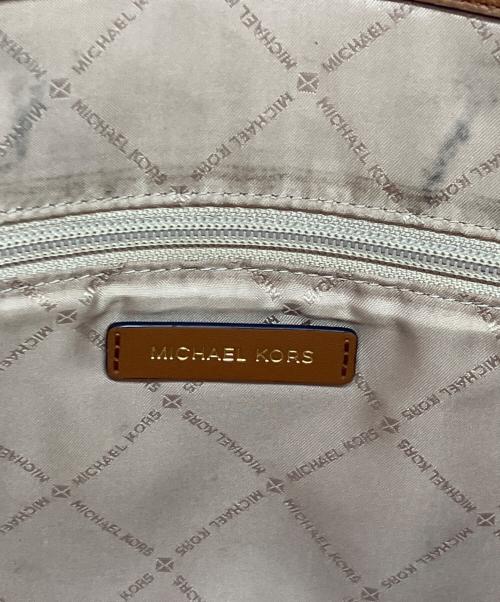MICHAEL KORS（マイケルコース）MICHAEL KORS (マイケルコース) トートバッグ ブラウンの古着・服飾アイテム