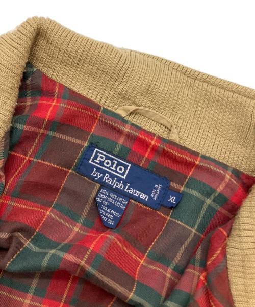 POLO RALPH LAUREN（ポロ・ラルフローレン）POLO RALPH LAUREN (ポロ・ラルフローレン) スイングトップ カーキ サイズ:XLの古着・服飾アイテム